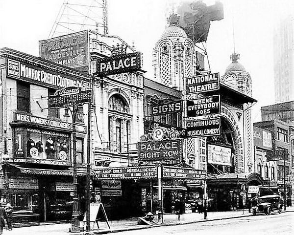 Palace Theatre (Alhambra Theater) - Old Photo From Matt Wilkinson (newer photo)